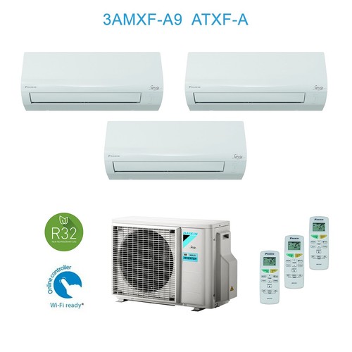 Daikin 3amxf52a9 3x atxf25a - daikin,